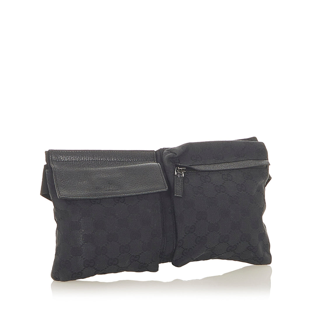 Gucci GG Canvas Belt Bag Black