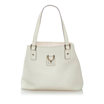 Gucci  D-Ring Leather Tote Bag