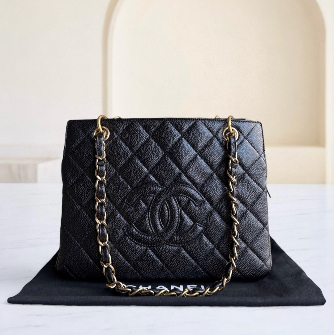 Chanel Petite Timeless Tote - Togo/epsom/caviar/clemence/callfskin/cowhide/lambskin Quilted Grained CalBNkin Series 13