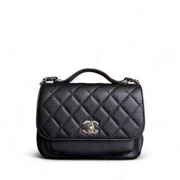 Chanel Business Affinity Medium - Togo/epsom/caviar/clemence/callfskin/cowhide/lambskin Quilted Grained ClaBNkin Black Gold Hardware