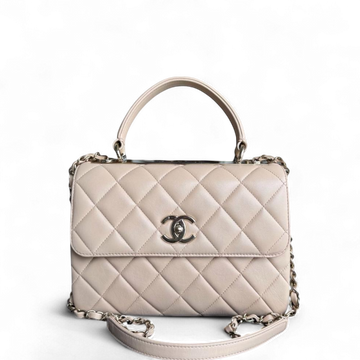 Chanel Trendy CC - Quilted Lambskin Beige Gold Hardware Series 31