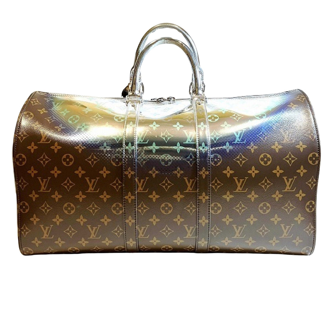 Louis Vuitton Keepall Bandouliere 50  Canvas Travel Bag