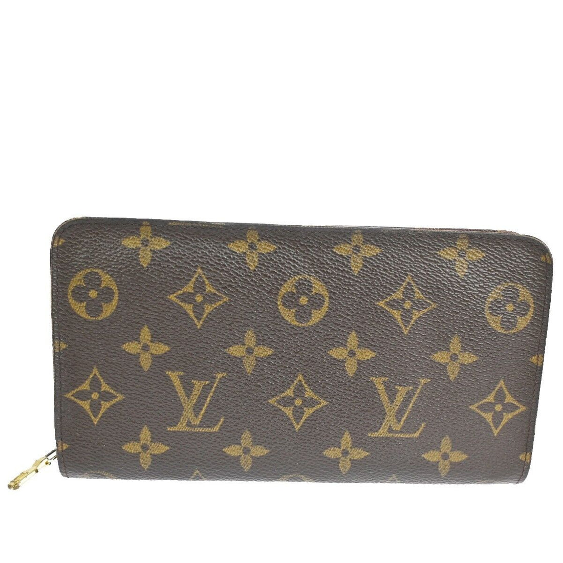 Louis Vuitton Porte Monnaie Zippy  Canvas Wallet