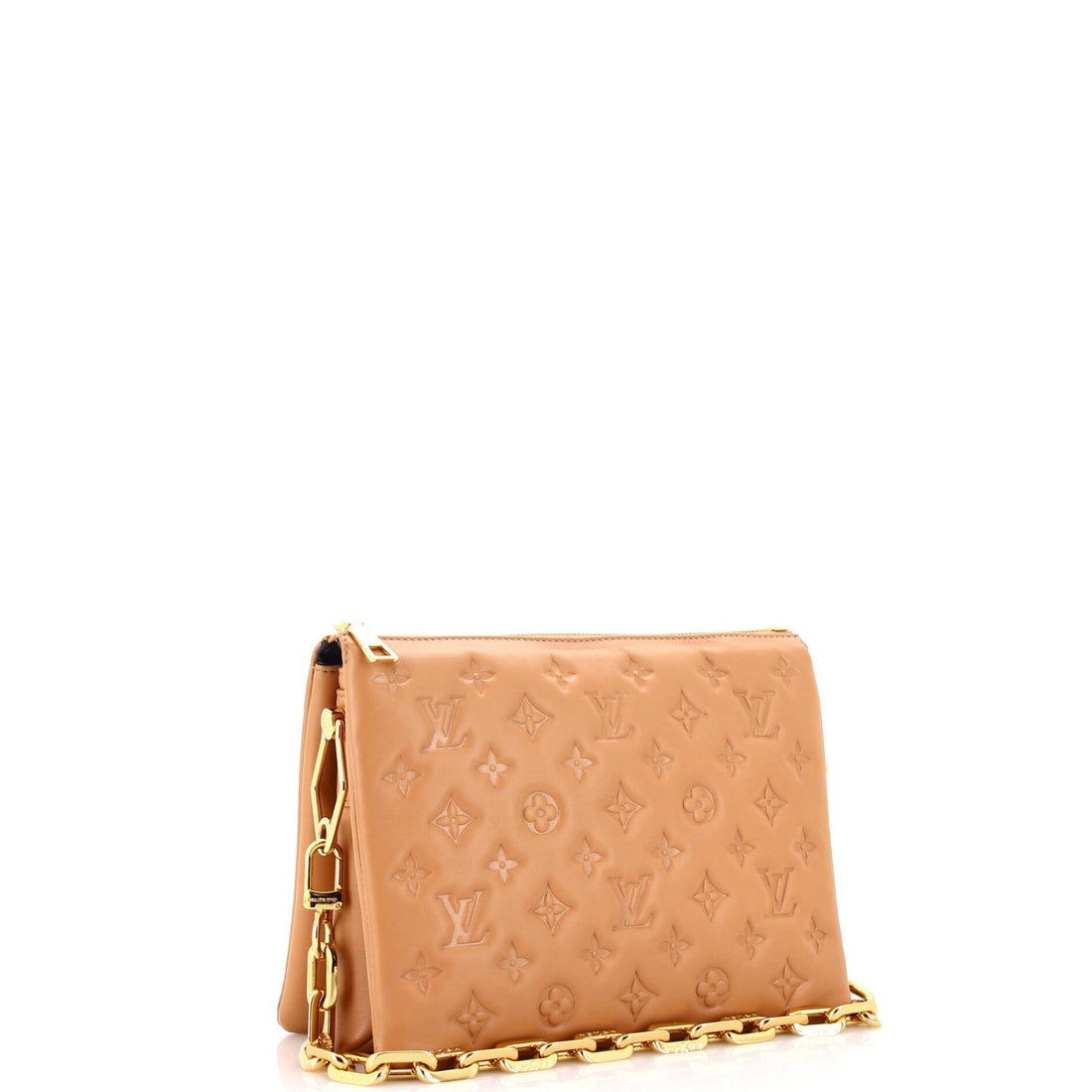 Coussin Bag Monogram Embossed Lambskin PM