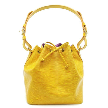 Louis Vuitton Petit NoÃ©  Leather Shopper Bag