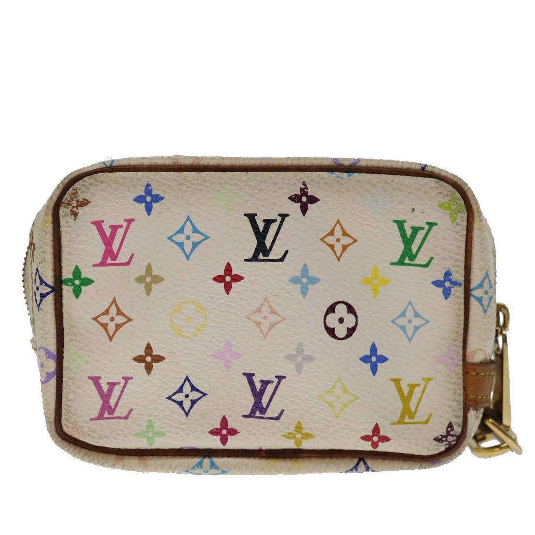 Louis Vuitton Pochette  Canvas Clutch Bag