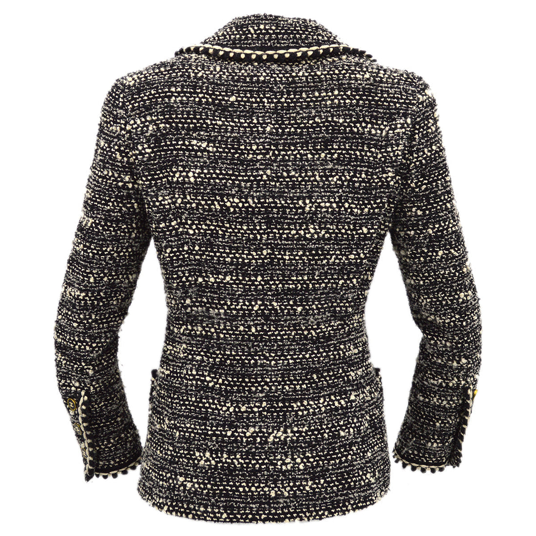 Chanel Fall 1994 boucle single-breasted jacket #36