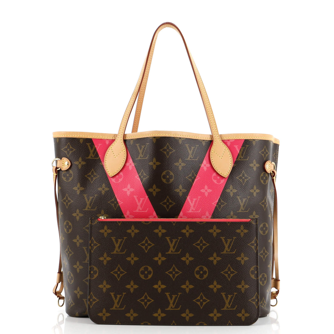 Neverfull NM Tote Limited Edition Cities V Monogram Canvas MM