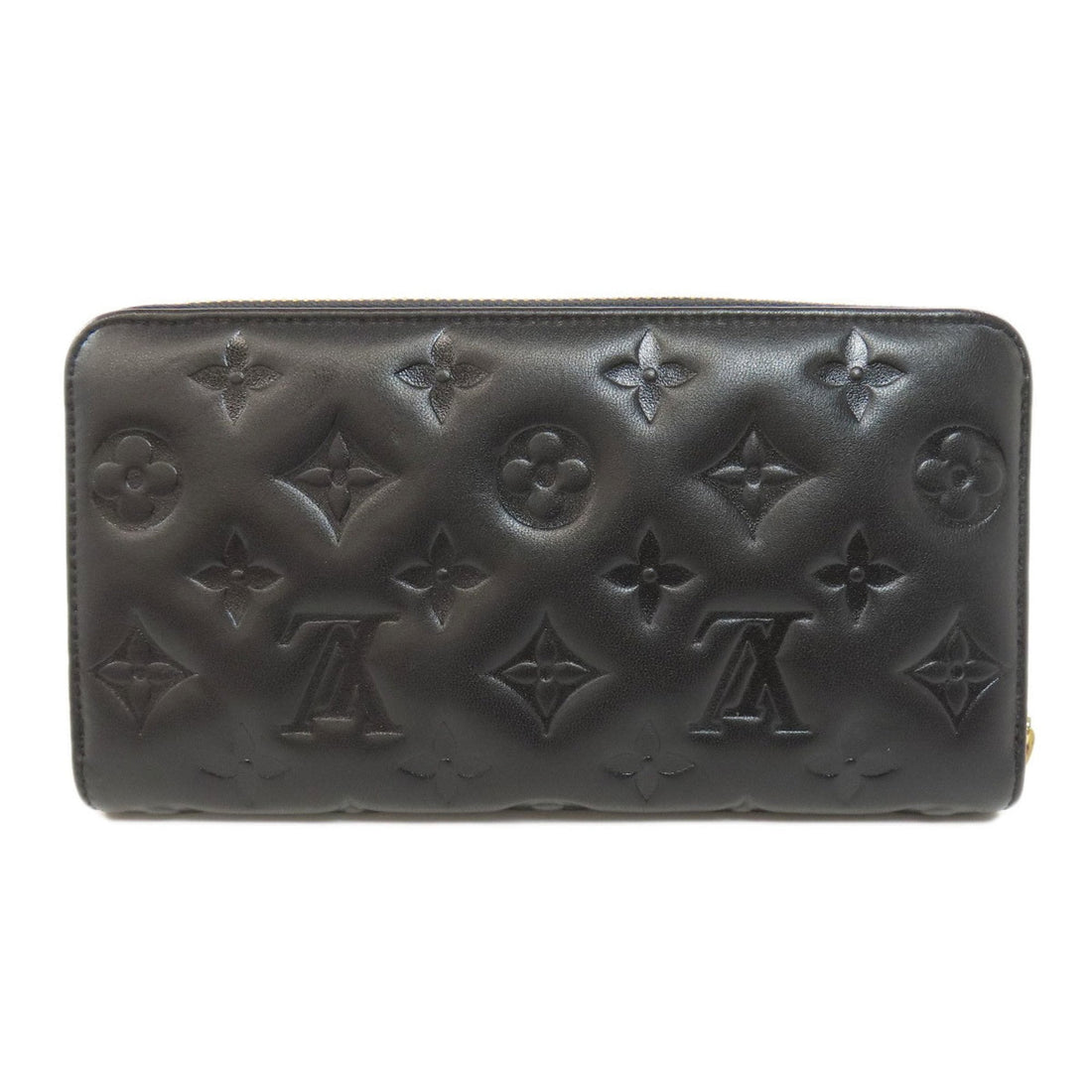 Louis Vuitton  Leather Long Wallet (Bi-Fold)