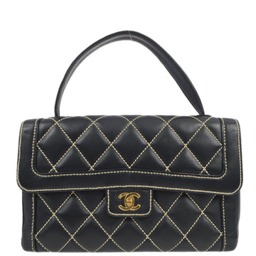 Chanel 2004-2005 * Wild Stitch Handbag White Calfskin