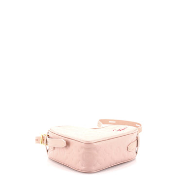 Coeur Handbag Limited Edition Fall in Love Monogram Embossed Leather