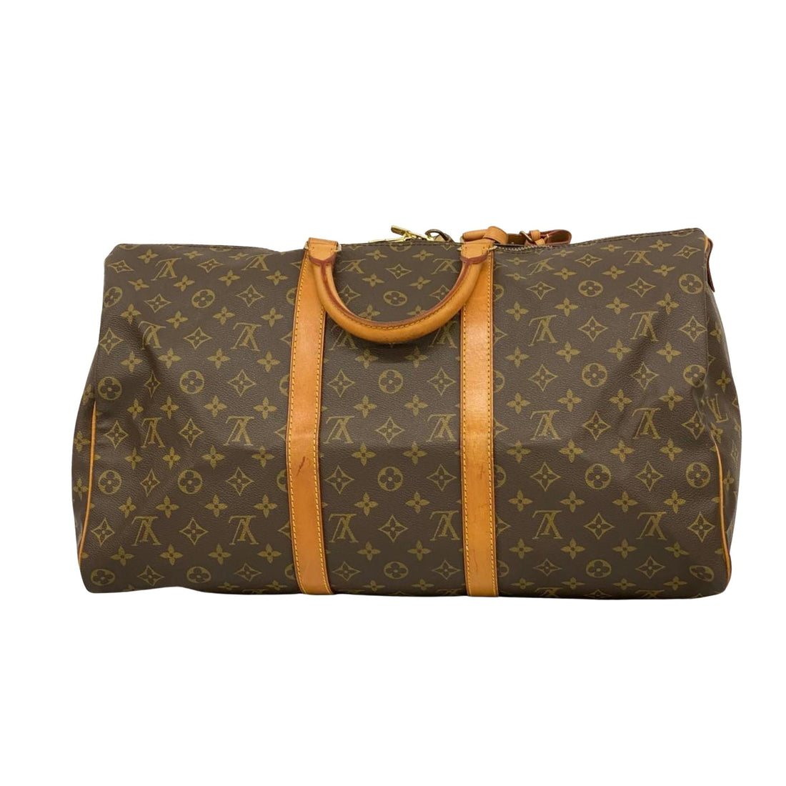 Louis Vuitton Keepall 50  Canvas Travel Bag