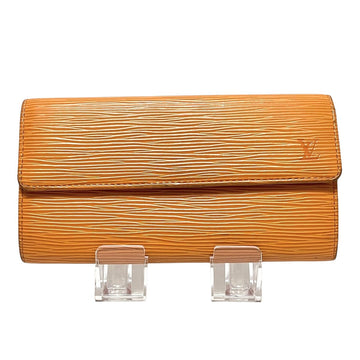 Louis Vuitton Epi Wallet  Leather Wallet