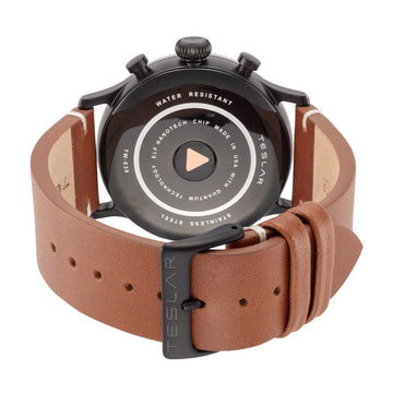 Teslar Men's Re-Balance T-10 44mm Quartz Chronograph Watch
