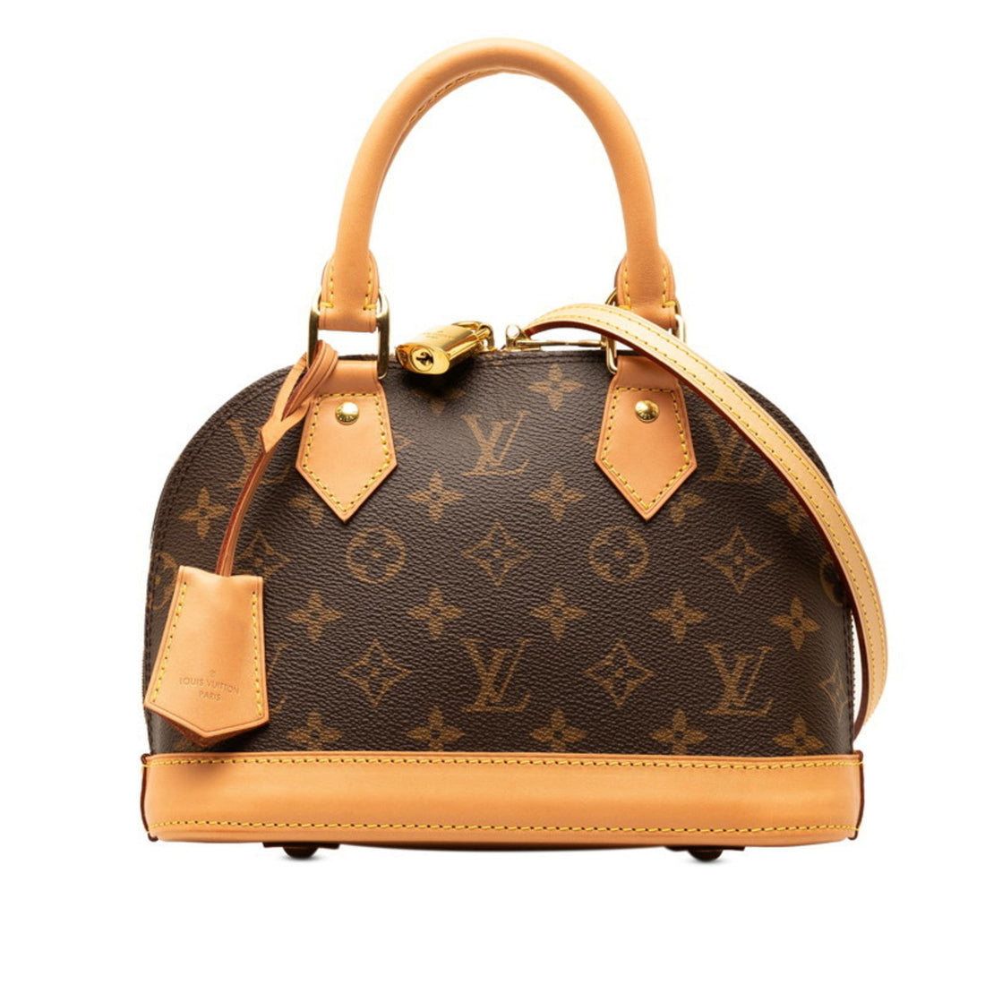 Louis Vuitton  Pvc Leather Handbag Shoulder Bag