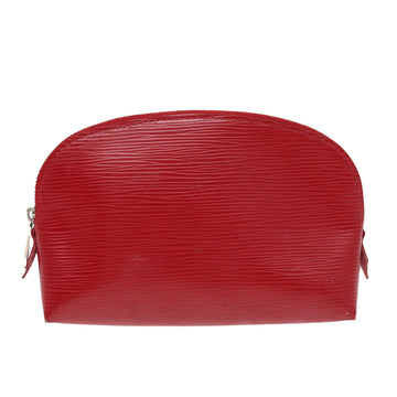 Louis Vuitton Cosmetic Pouch  Leather Clutch Bag