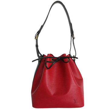 Louis Vuitton Petit NoÃ©  Leather Shoulder Bag