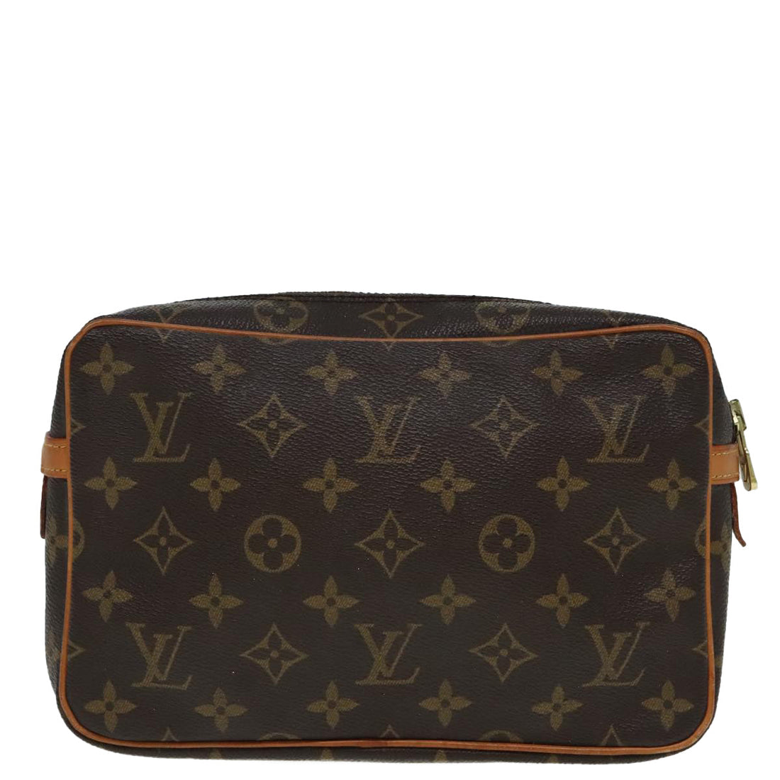 Louis Vuitton Compiegne 23  Canvas Clutch Bag