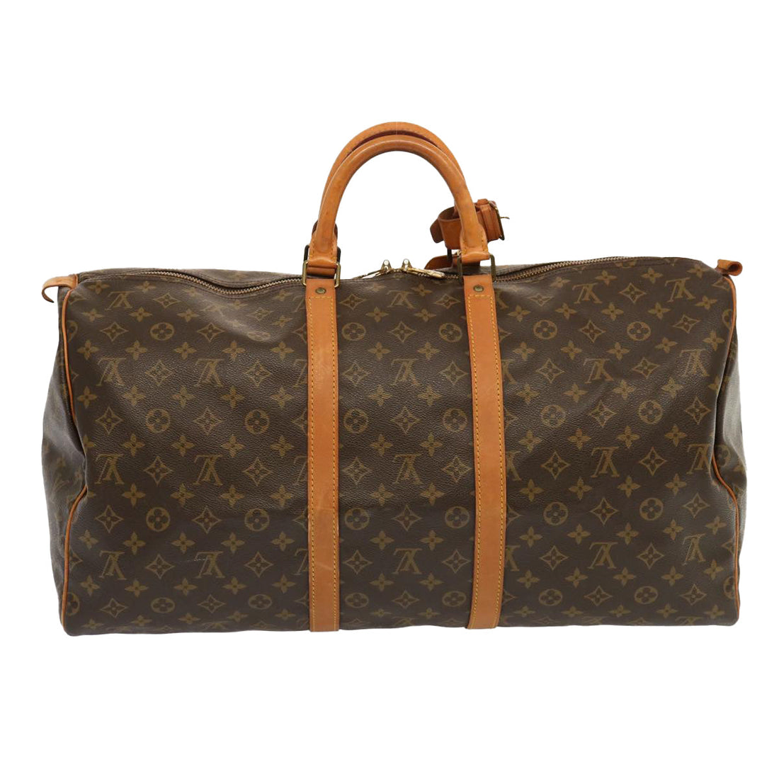 Louis Vuitton Keepall 55  Canvas Travel Bag