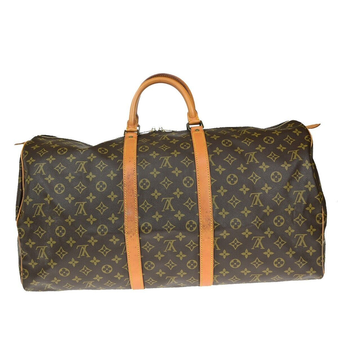 Louis Vuitton Keepall 55  Canvas Travel Bag
