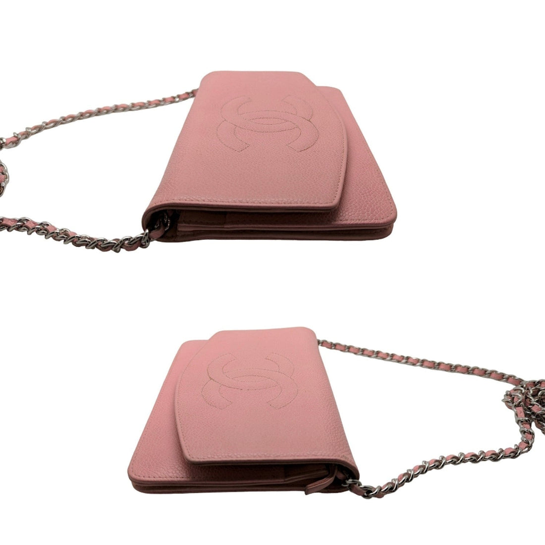 Chanel bags  Pink Caviar Timeless Wallet On Chain WOC