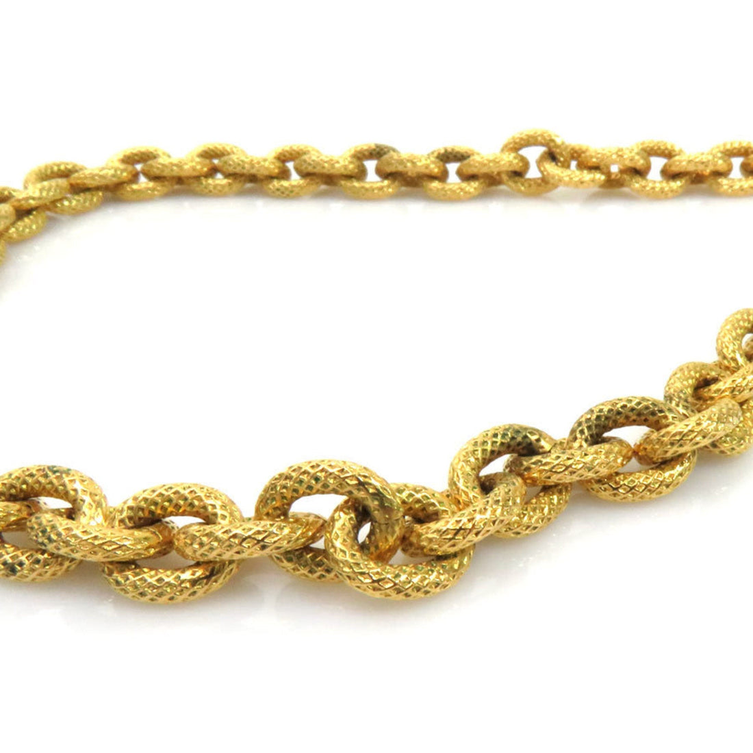 Chanel necklace here mark  gold x black metal material CHANEL ladies