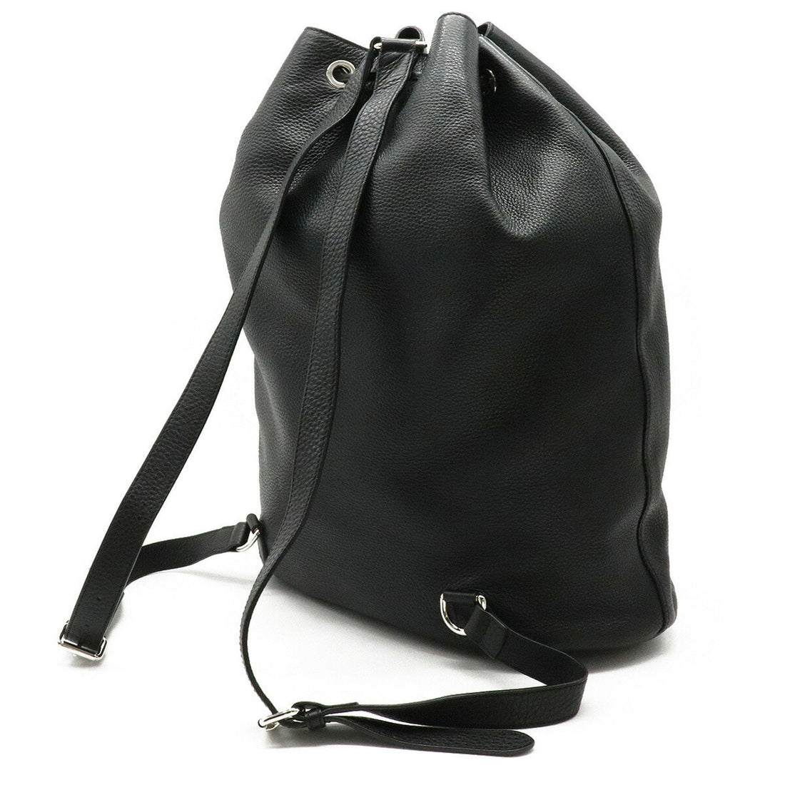 Gucci Soho Backpack Rucksack Leather Black 368587