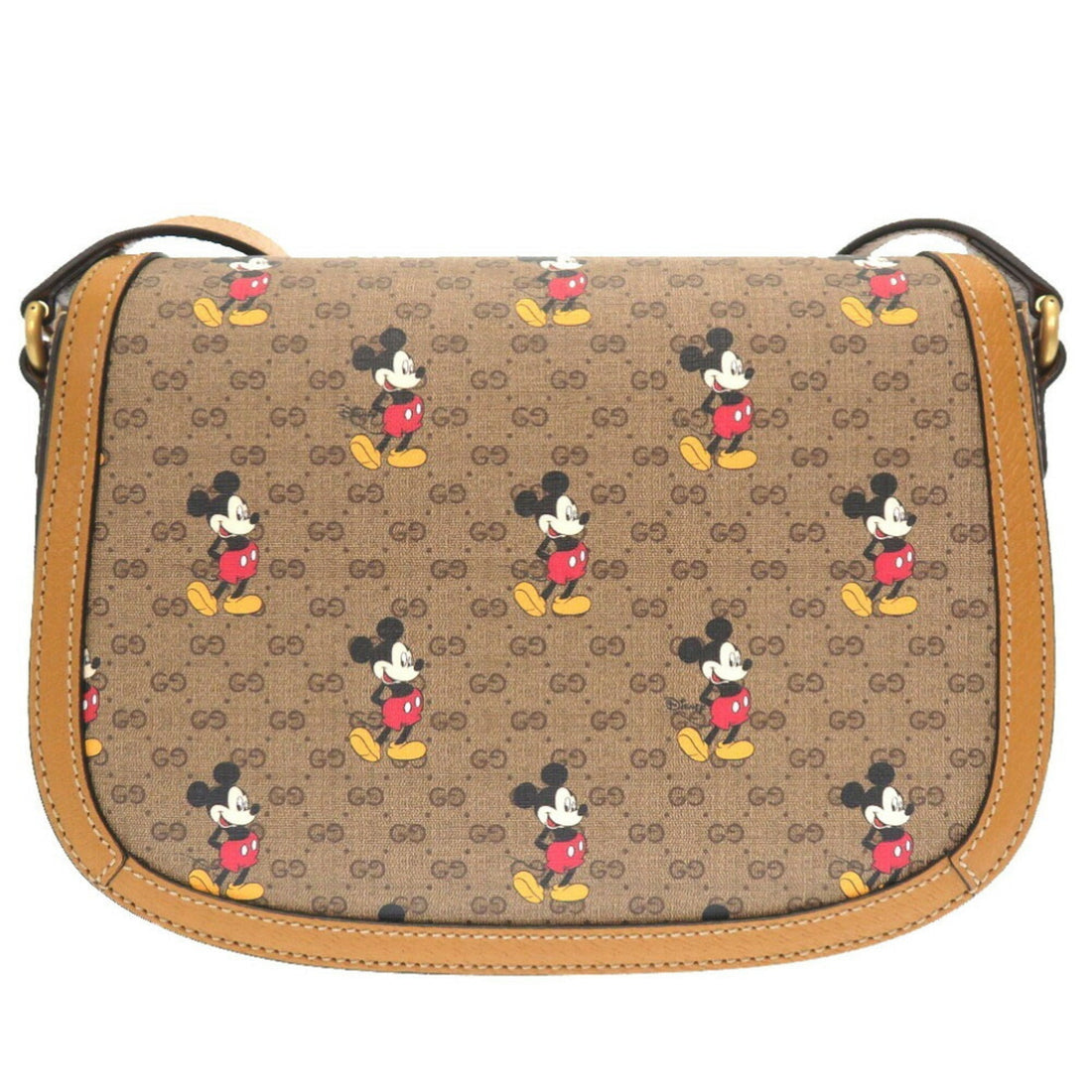 Gucci x Disney GG Supreme  Shoulder Brown 602694 Bag
