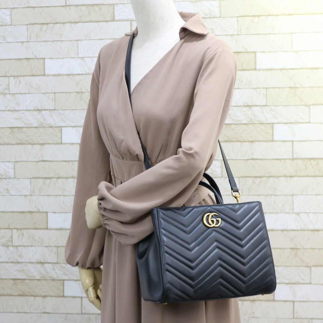 Gucci Shoulder Bag Marmont Handbag Women's Men's