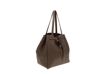 Celine Taupe Soft Graied Calfskin Small Cabas Phantom