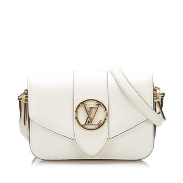 Louis Vuitton Pont Neuf  Leather Shoulder Bag