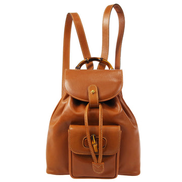Gucci 1980s Bamboo Backpack  48725