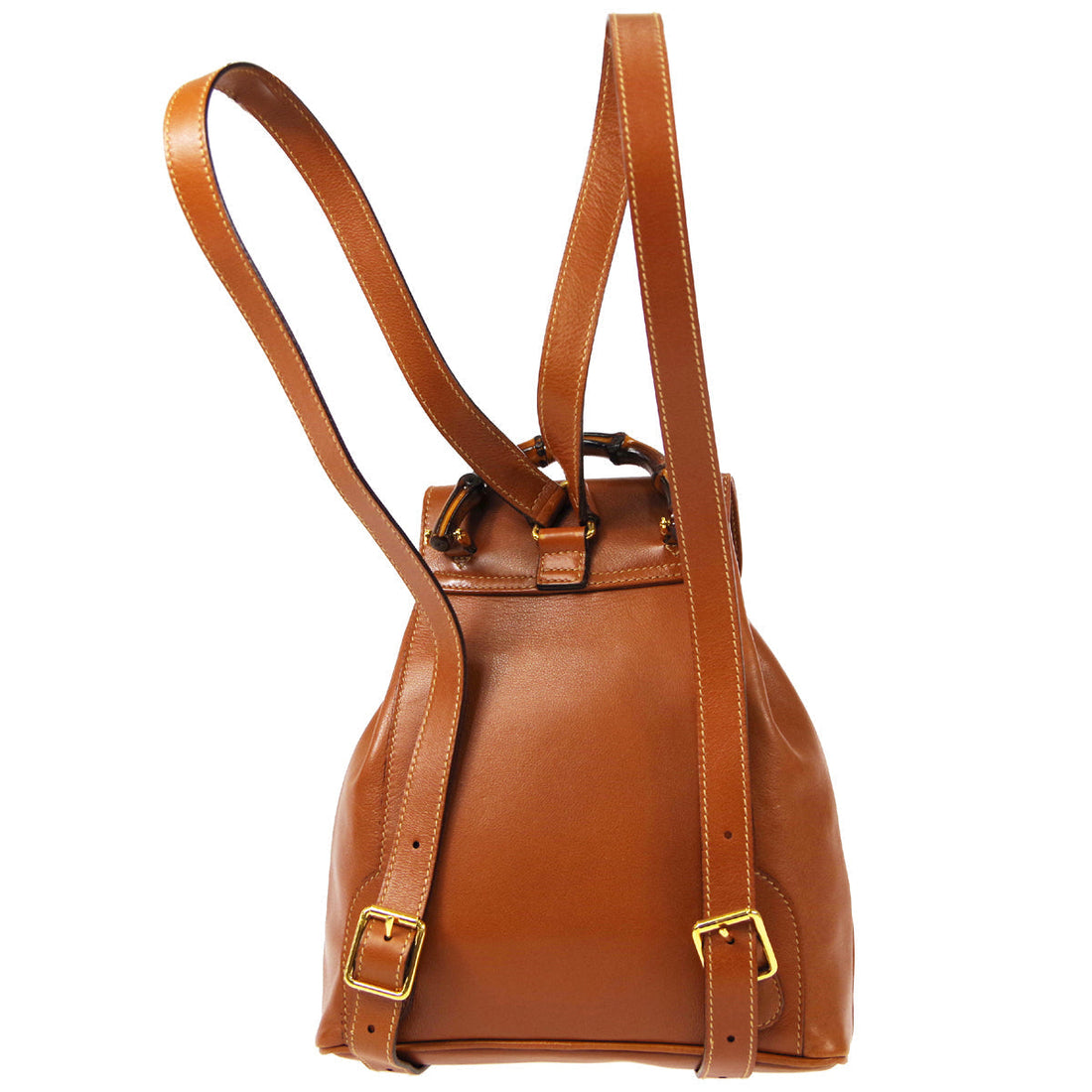 Gucci 1980s Bamboo Backpack  48725