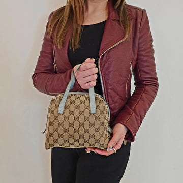 Gucci Monogram Mini Hand Bag TWS