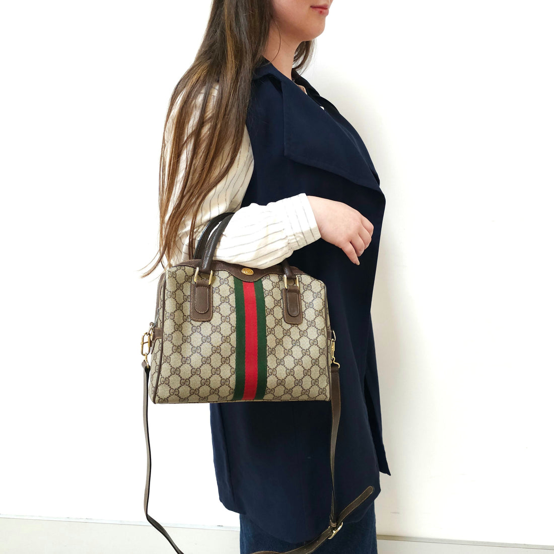 Gucci GG Sherry Line 2way Bag TWS