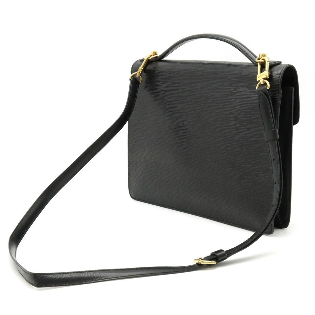 Louis Vuitton Monceau  Leather Shoulder Bag