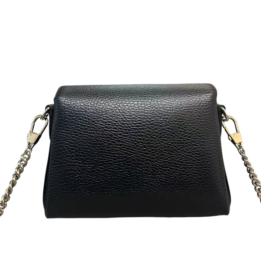 Gucci Interlocking GG CalBNkin Leather Black GHW
