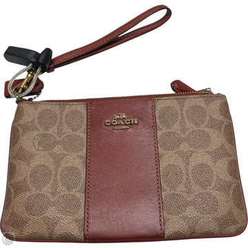 Wristlet Designer By Coach, Size: Large