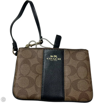 Wristlet Designer By Coach, Size: Medium