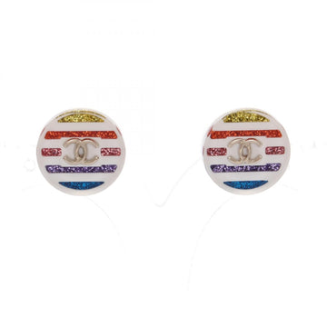Top Quality Chanel Coco Mark Earrings Gold Plated Plastic