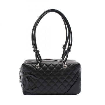 Top Quality Chanel Cambon Line Leather Bowling Bag A25171