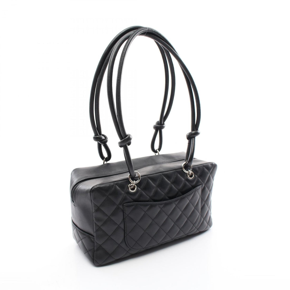Top Quality Chanel Cambon Line Leather Bowling Bag A25171