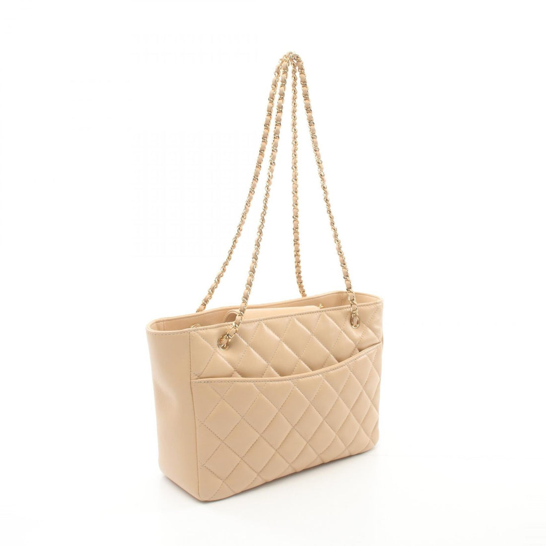 Chanel Lambskin Matelasse Small Tote Bag