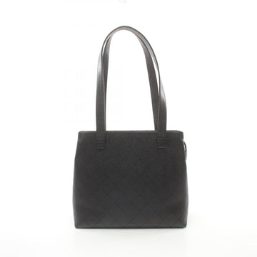 Chanel Caviar Skin Matelasse Tote Bag Black