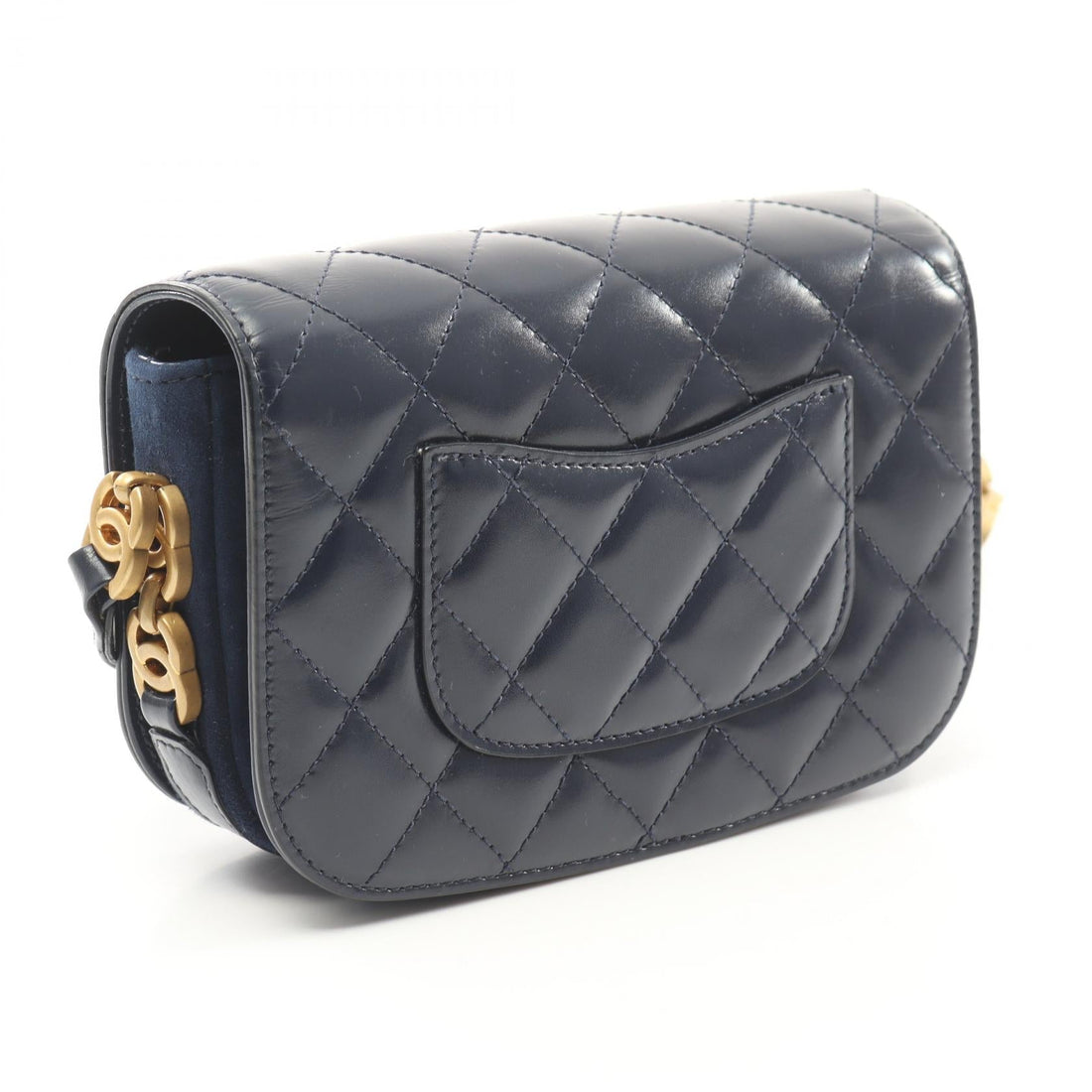 Chanel Leather Suede Shoulder Bag