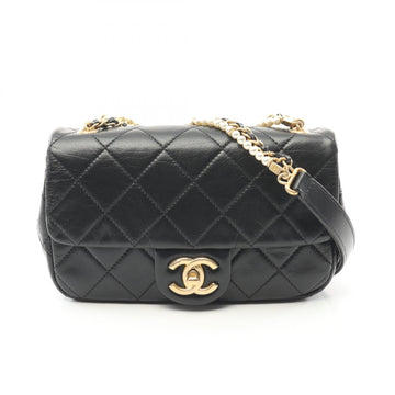 Chanel Leather Matelasse Shoulder Bag AS2210