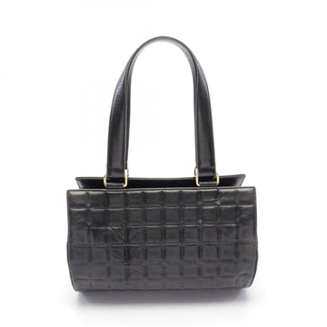 Chanel Lambskin Chocobar Handbag Black