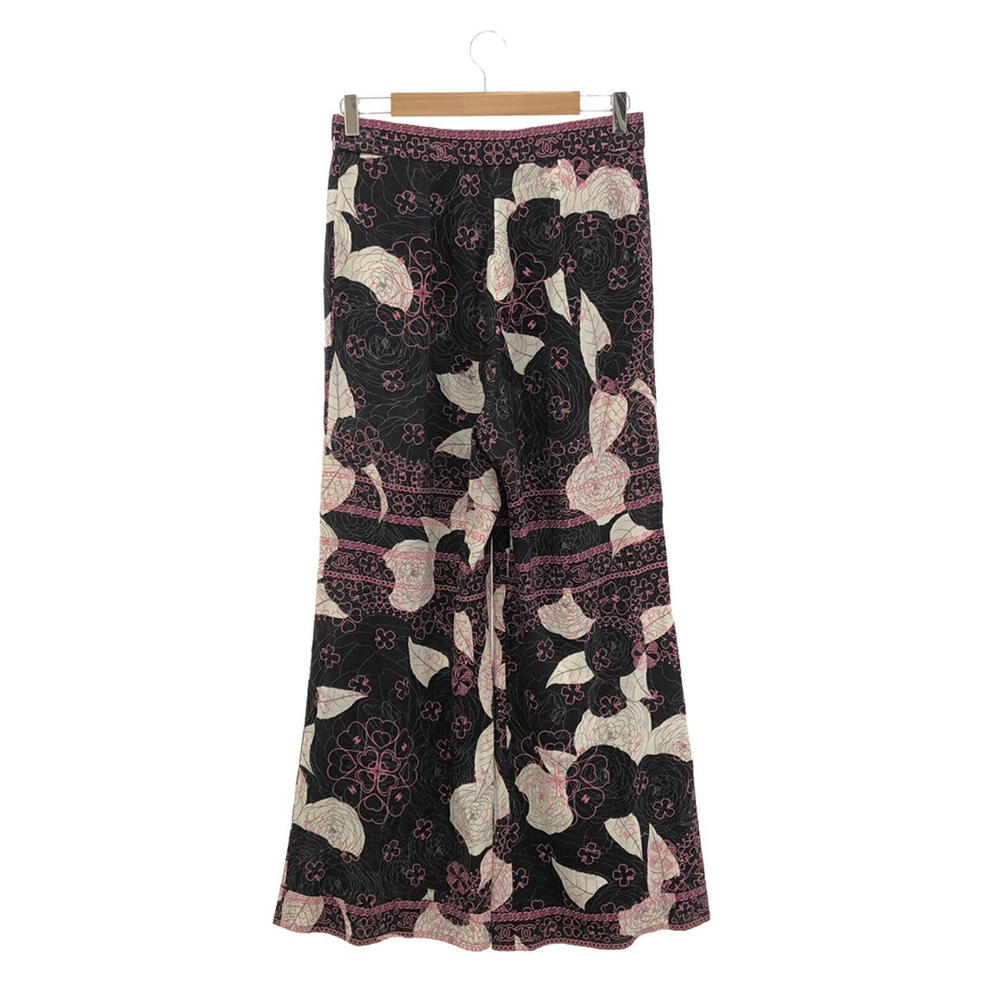 Top Quality Chanel Silk Pants Black P70058V61582