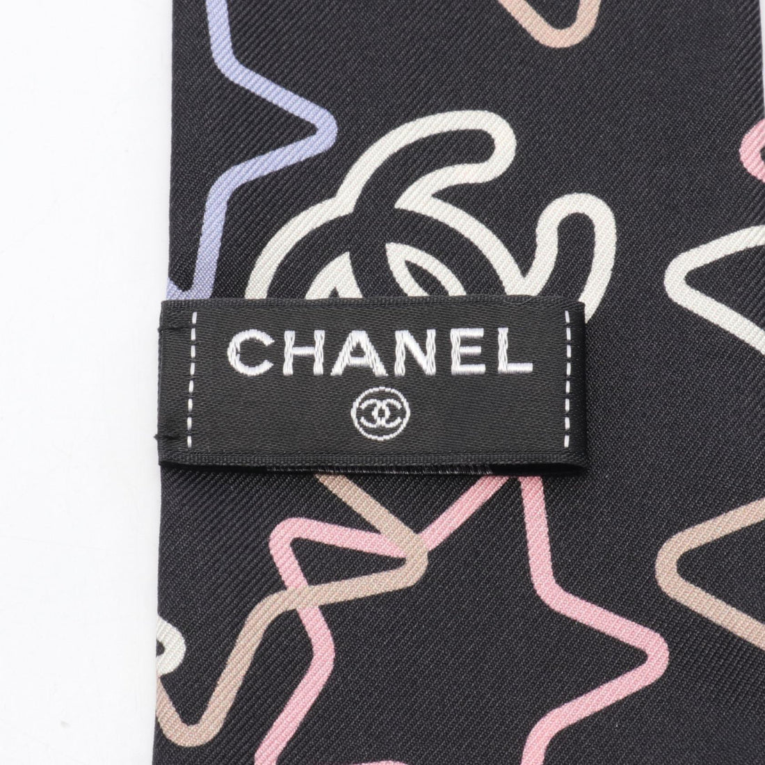 Chanel Silk Coco no mark Scarf