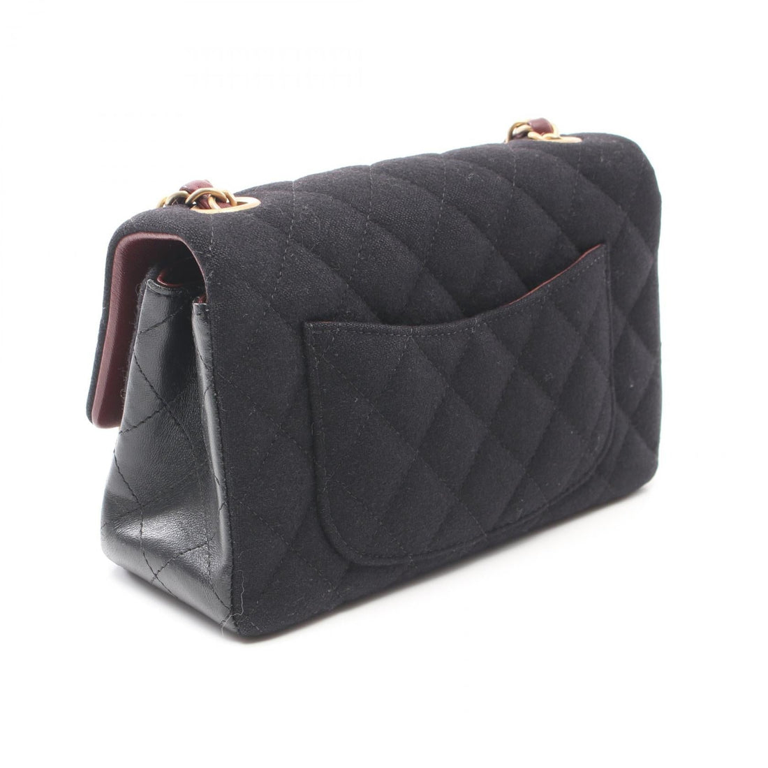 Top Quality Chanel Wool Lambskin Matelasse Shoulder Bag